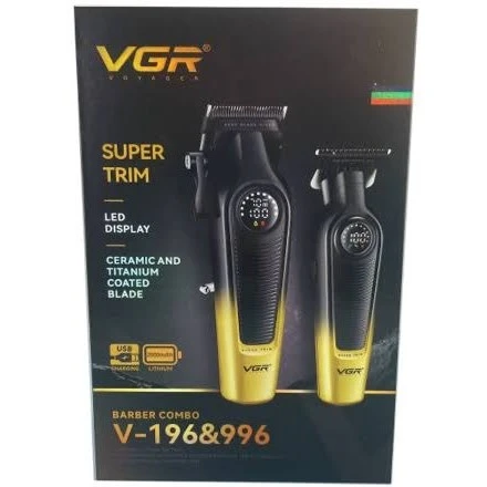 ست ماشین اصلاح وی جی آر مدل V-196 و V-996