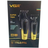 ست ماشین اصلاح وی جی آر مدل V-196 و V-996